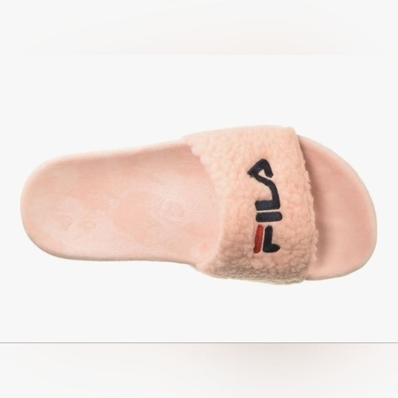 New In Box Fila Women's Fuzzy Slide Sandal SIZE 7 - Picture 5 of 7